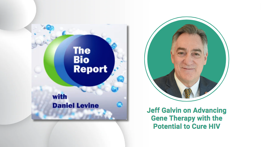 jeffreygalvin's tweet photo. I sat down with @dslevine on #TheBioReport podcast for an incredible conversation about why #WeNeedACure for #HIV and what @americangene is doing to reach that milestone. Listen here. https://t.co/V4w0Ydur4E https://t.co/cfbu32DNb1