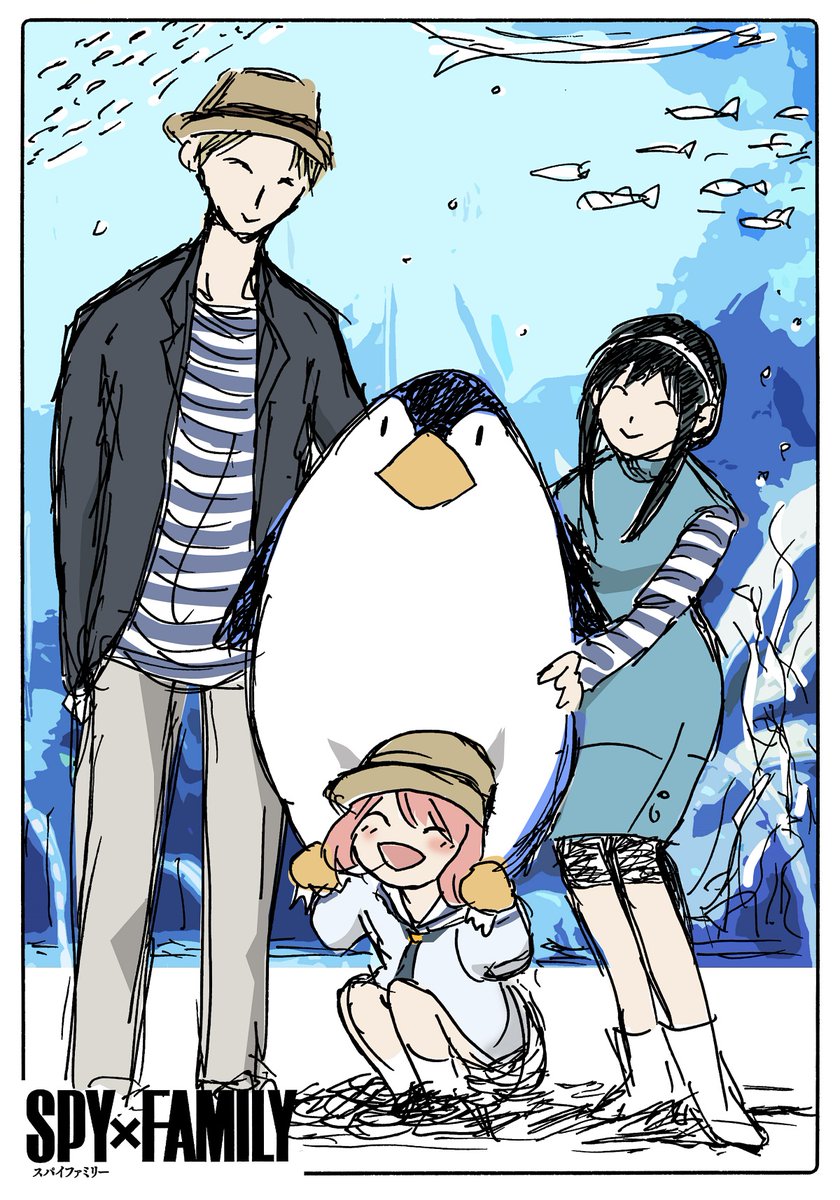 種崎敦美が描いた Spy Family 絵に大反響 仲良し家族3人の姿に うまい すてき 愛が伝わる Oricon News