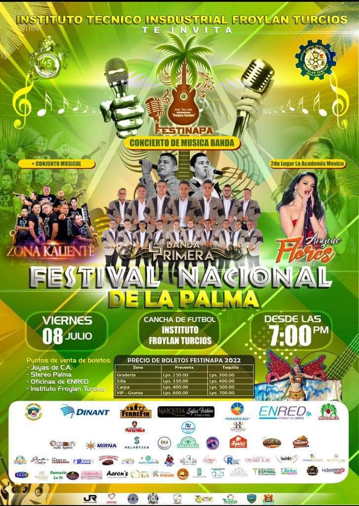 Aquí la promoción de la presentación de <a href="/Angiefloreshn/">Angie Flores 💙🎶💜</a> el 8 de Julio...