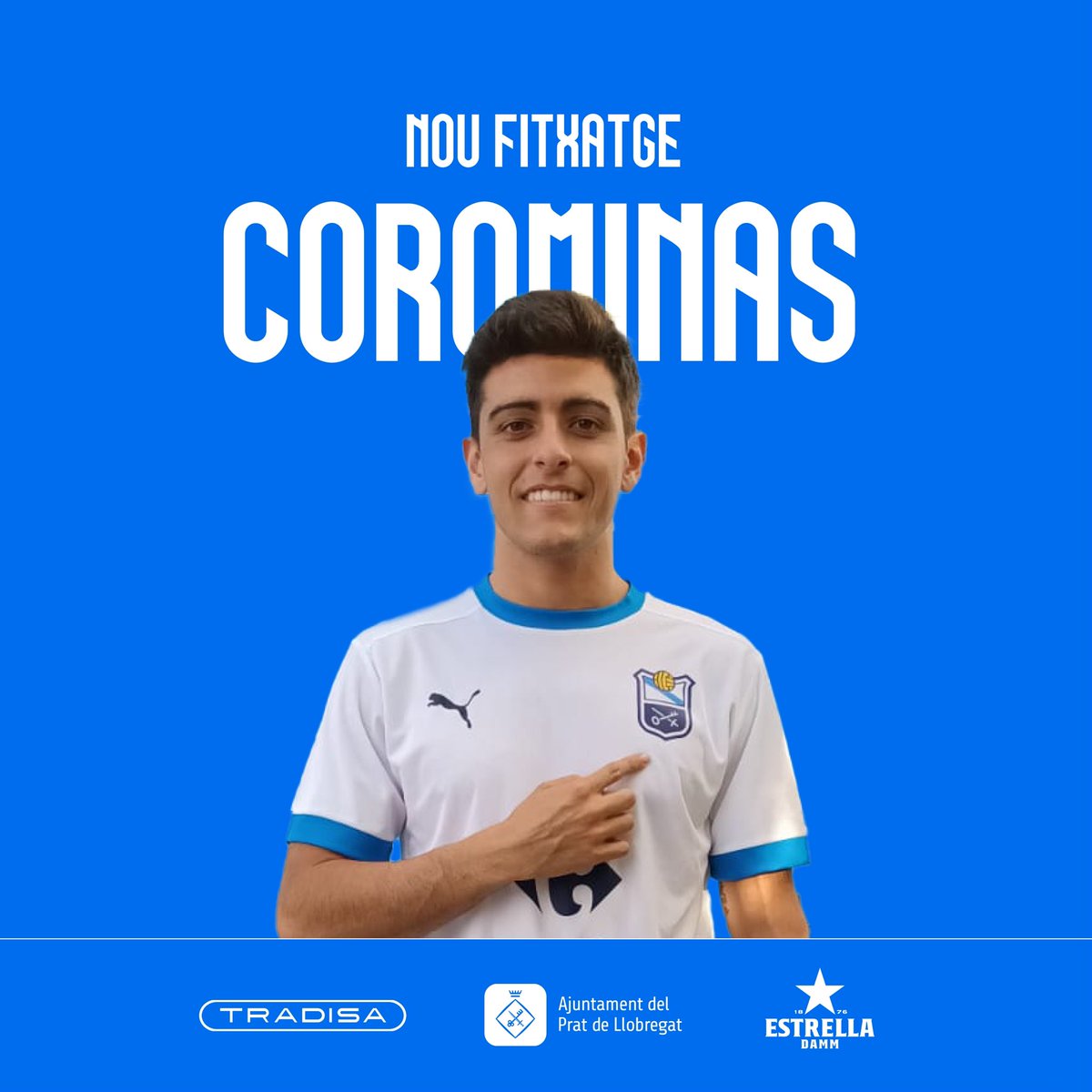 🔥 Aterra al Sagnier el nové fitxatge

⚽ El lateral <a href="/GuillemCoro/">Guillem Corominas</a> s'incorpora a la defensa potablava després del seu pas per l'<a href="/CEEuropa/">Club Esportiu Europa</a> 🔵⚪

Benvingut, Coro 🏃🏻‍♂️

#SomPotablava 🐔