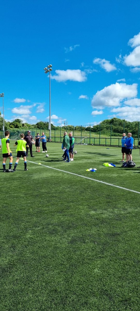 PhoenixFCDublin's tweet photo. Congratulations to our coaches who completed their PDP 3 course today in Scribblestown.
Special thanks to @neil_keoghan and #PaulWhelan for laying on today's sessions.
Always great to work closely with the @FAICoachEd team to keep improving.
⚫🔵⚽
#pfc
#thenix
#coacheducation https://t.co/qn3KjpCPeo