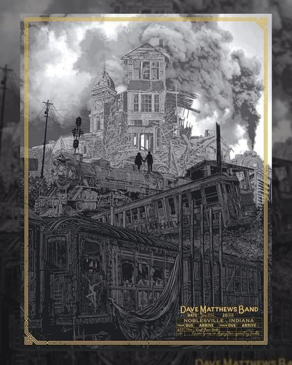 DMBGorgeCrew's tweet photo. Tonight’s DMB Deer Creek poster by @tinymediaempire https://t.co/YA9xRDFvtS
