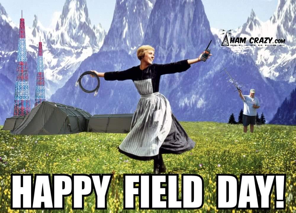 Happy Field Day!
#ARRLFD #hamradio #amateurradio #hamcrazy #fieldday #arrl