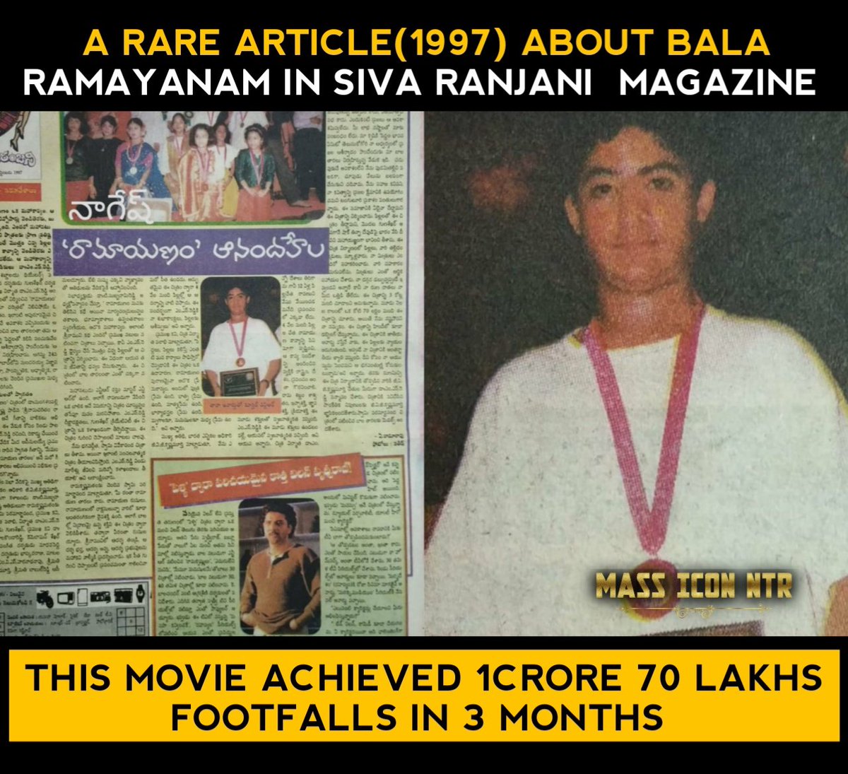 Most Profitable Movies in 90's 💥

#ManOfMassesNTR <a href="/tarak9999/">Jr NTR</a>