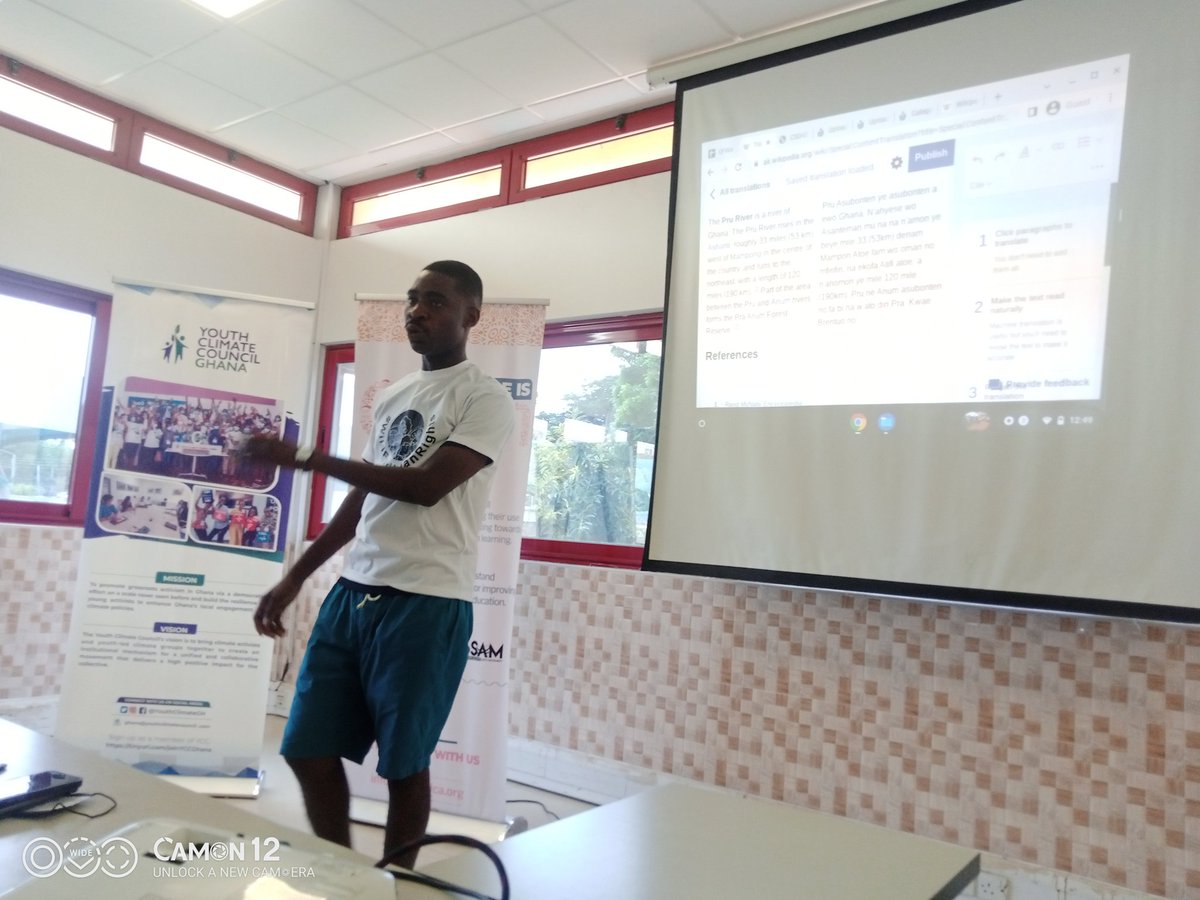 After successful completion of the 2 day training all I can is, 
“Success isn’t always about greatness. It’s about consistency. Consistent hard work gains success. Greatness will come.” – Dwayne Johnson

@YouthClimateGH
@OFWAFRICA #WikiForHumanRights 
#ProudWikipedian