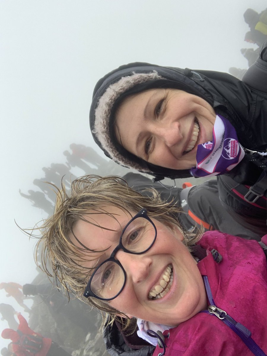 hepworth_becky's tweet image. We made it!! #SnowdonChallenge @CavellTrust @BecksBDaniels