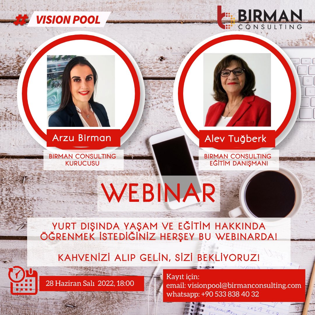 BirmanConsult's tweet photo. #visionpool #yenihizmet #yeniürün #newservice #newproduct #birmanconsulting #tanıtım #yurtdışı #profesyonelyaşam #işhayatı #sosyalyaşam #eğitim #girişimcilik #universite #lise #yükseköğrenim #lisans #yükseklisans #başvuru #akademi #akademisyen #işinsanı #sektör #öğretmen #öğrenci https://t.co/fqAqZzpAL6