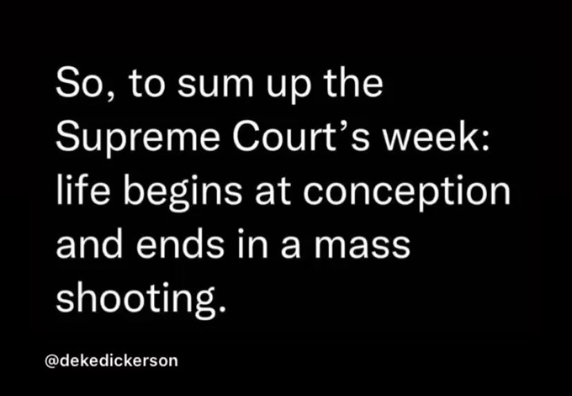 The definition of pro-life… Good luck to all of us… we will need it 💔❤️‍🩹