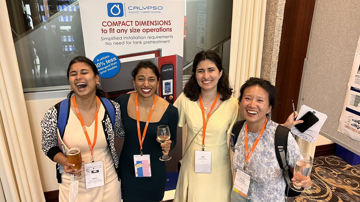 ShaliniExplores's tweet photo. So so fun at the poster session II at the #izfs2022 conference at Montréal, Canada with these lovely, multi-talented women❤️

@InfoIzfs @candywong_H @D_Rebello_ @ErfaniVida https://t.co/ZOG4czYv5X