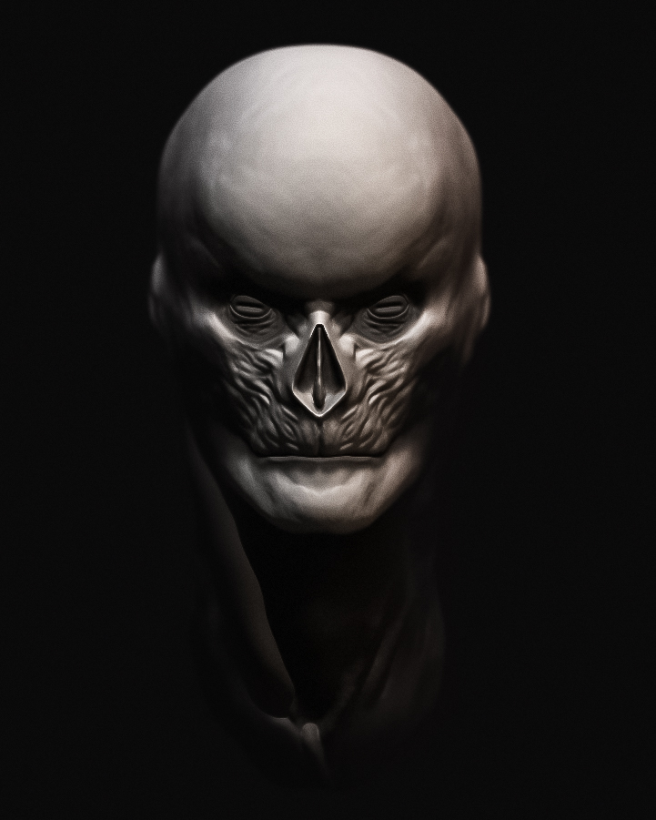 Final few changes made to this Vecna sculpt. Leaving it at this for now #3d #zbrush #StrangerThings