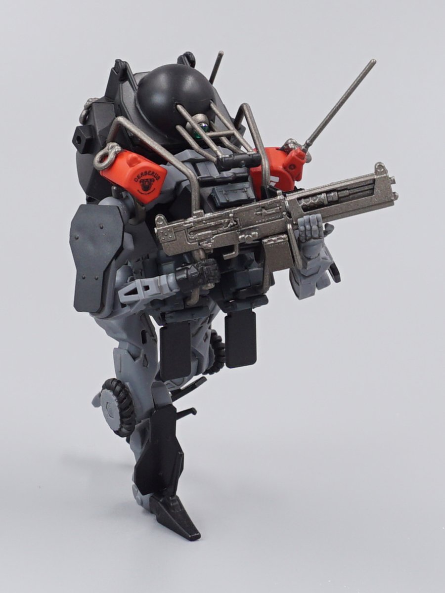 specterying's tweet photo. OBSOLETE Specially Security Equipped EXOFRAME SSEEX-Cerberus Security Service version PMCサーベラス社エグゾフレーム,完成です(1/4)。
#obsolete #exoframe #MODEROID https://t.co/gqgIHJtr3G