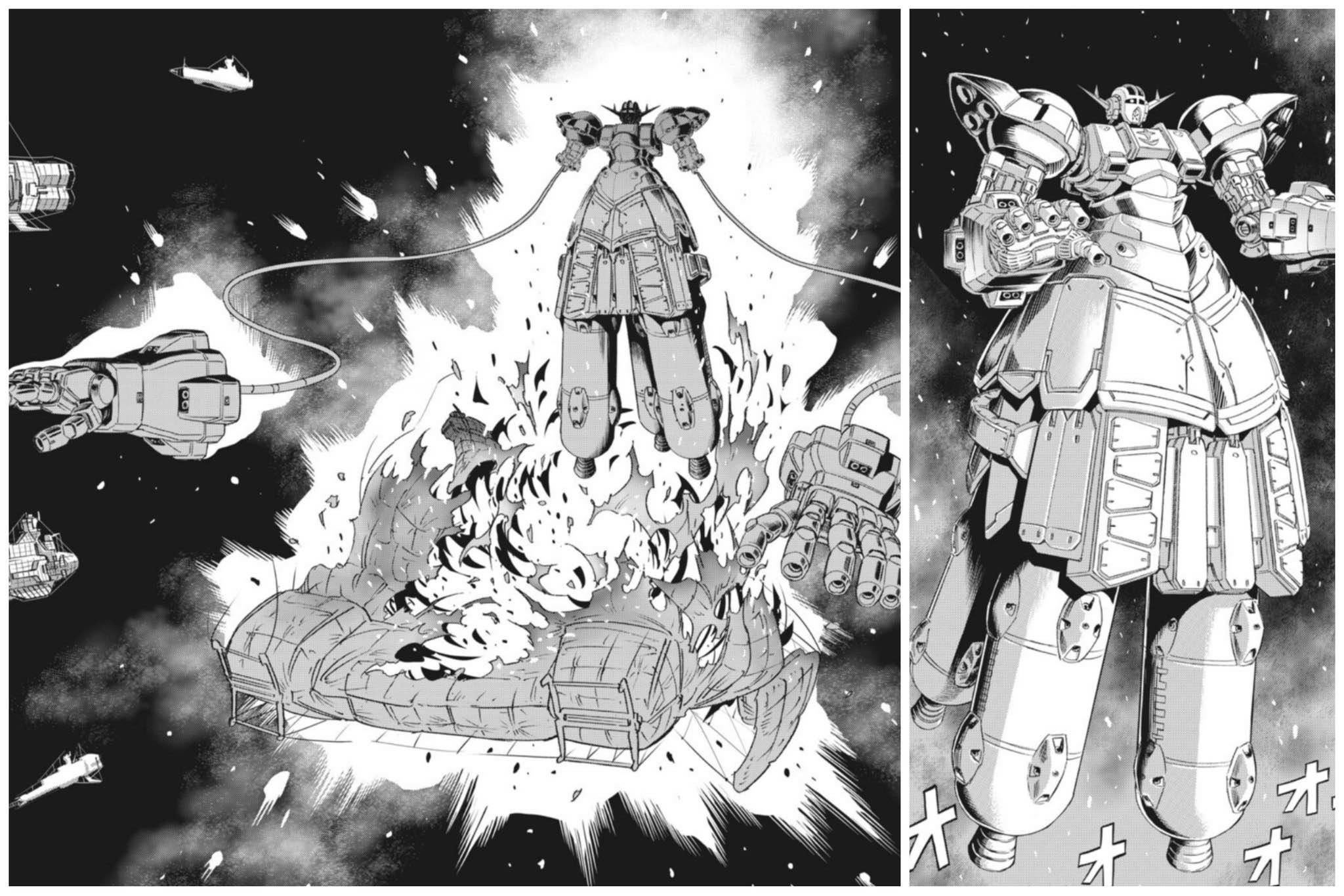 アプロ 何回も言っているけど サンダーボルトでジオングやブラウブロの描写が盛られれば盛られるほど 逆説的にアムロとシャアの格がガンガン高まっていくのが好き T Co Oqopa2lcme Twitter