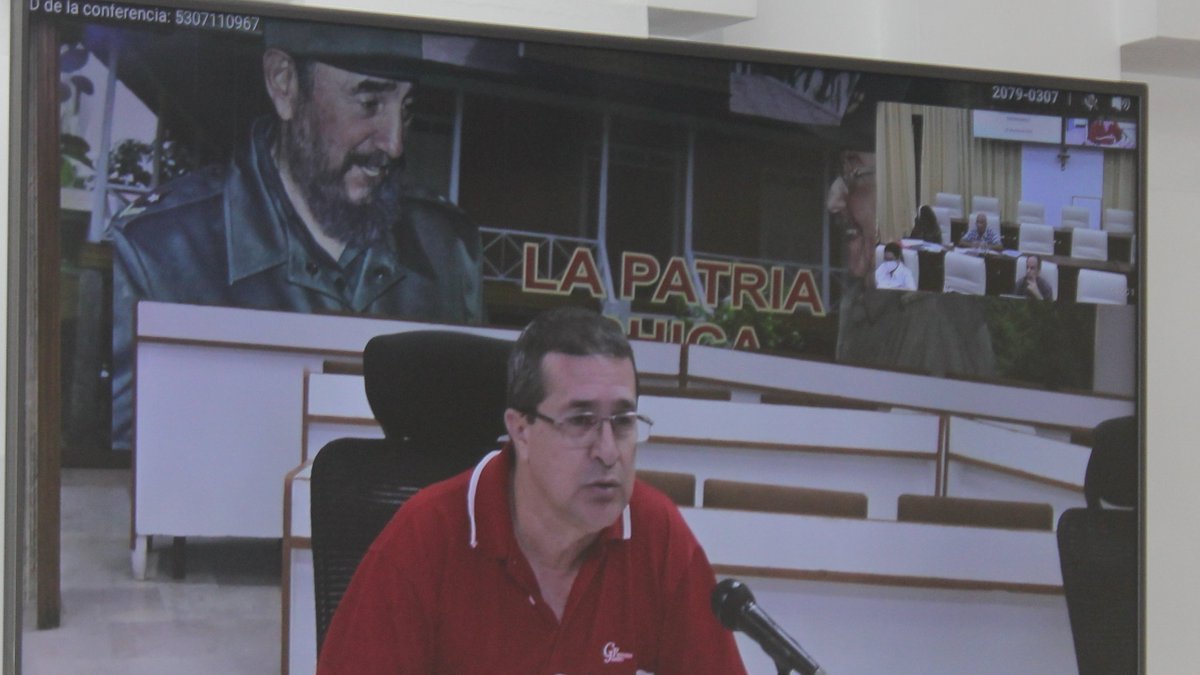 DrRobertoMOjeda's tweet photo. En reunión por videoconferencia este sábado, con los Primeros Secretarios de los Comités Provinciales del @PartidoPCC, evaluamos la situación electroenergética nacional y damos seguimiento a los acuerdos del IV Pleno del CCPCC. #Cuba #ParaCubaTrabajamos #UnidadYContinuidad https://t.co/e2zVwcWGME
