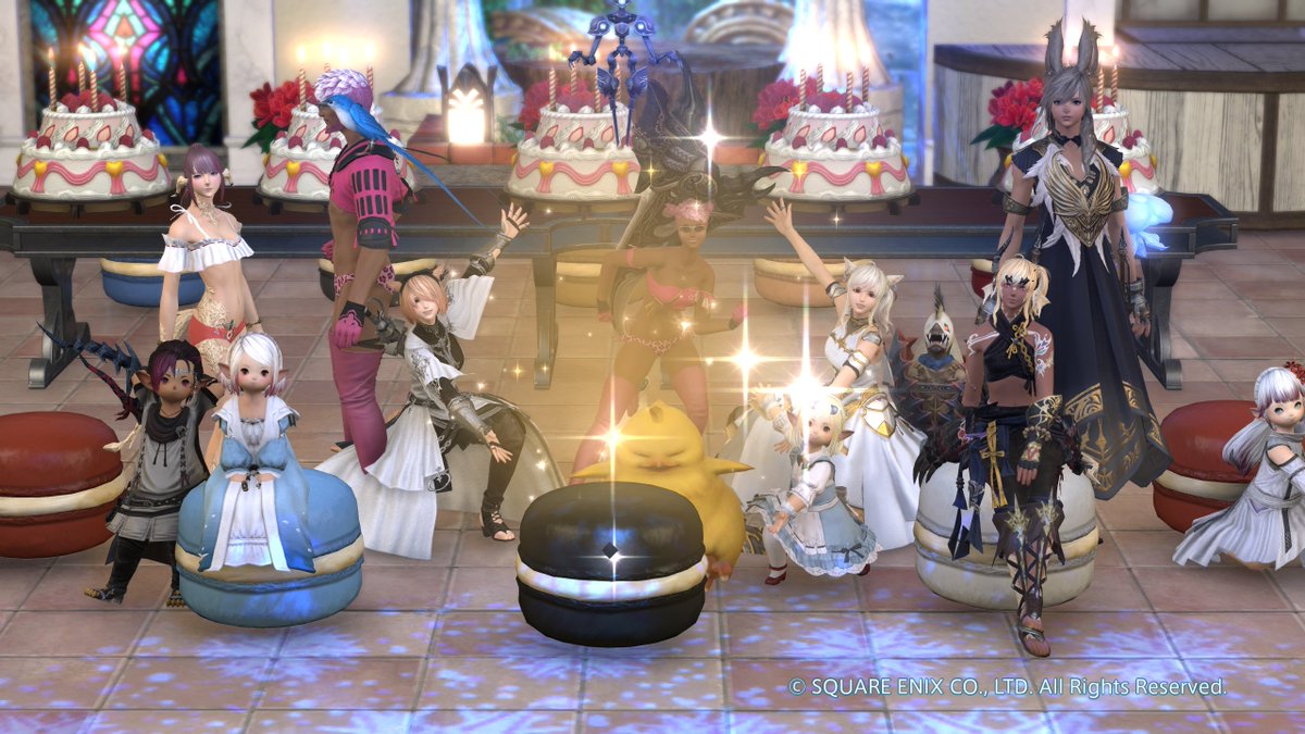 Mistia_FF14's tweet photo. 失神紳士のパインです
みなさんお誕生日おめでとうございます https://t.co/zY9QcGQy5l