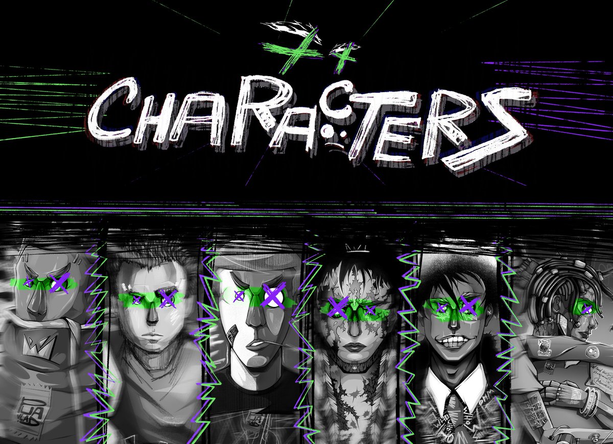 ❌I PRESENT MY COLLECTION❌

There are many characters living in us. They are all different and manifest themselves throughout life. Someone is haunted, and they help someone. I represent my. In my mini-collection, I tried to reflect those who live in me. opensea.io/collection/cha…