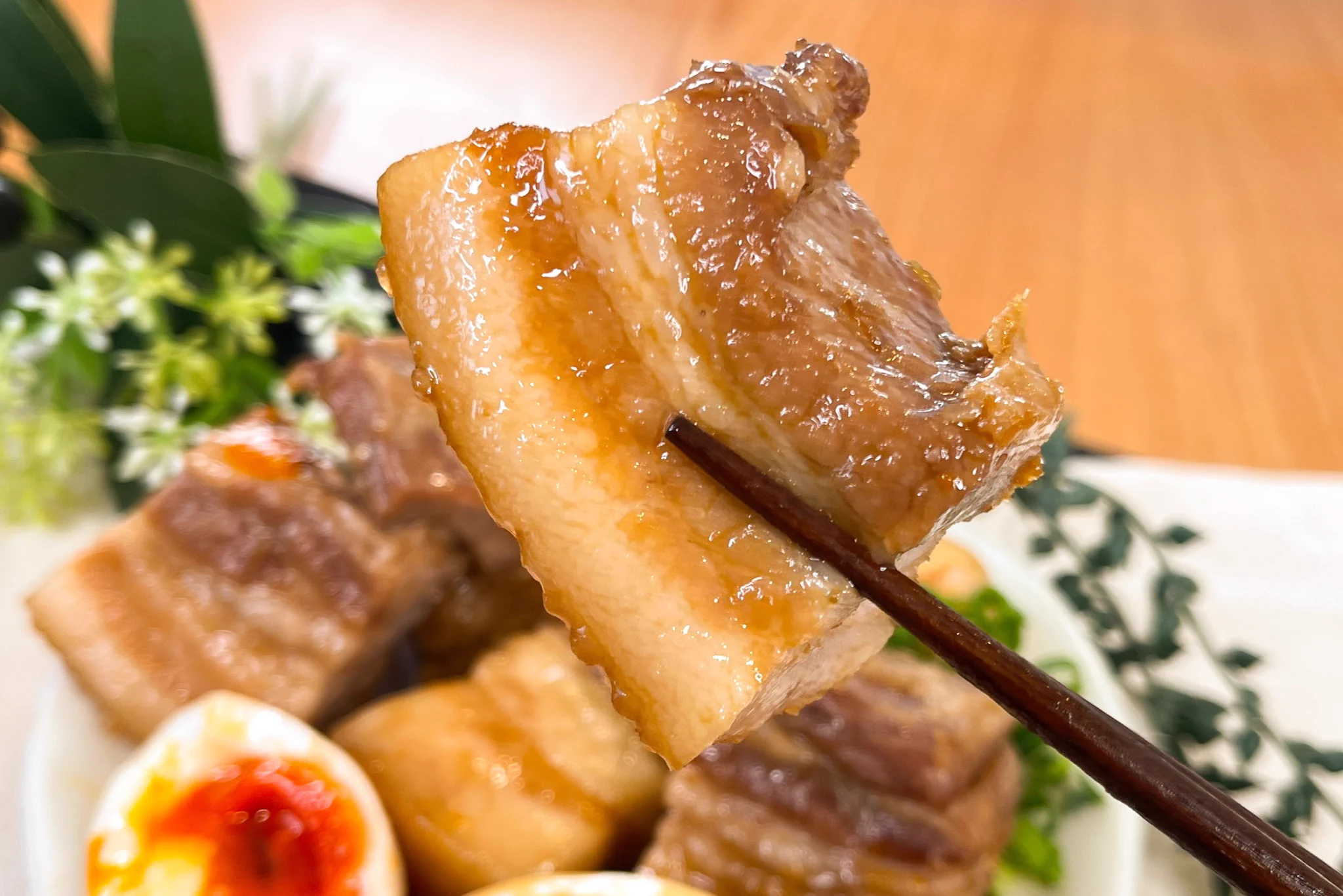 なんと炊飯器ひとつで作れちゃう！とろとろ豚バラ角煮。