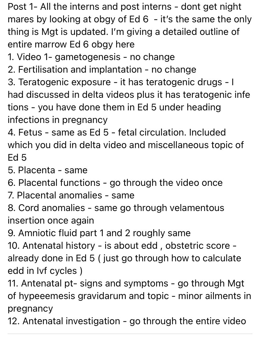 drsakshiarorah1's tweet photo. #obgy #marrow edition 6 detailed analysis for all students who have done obgy from ed 5 https://t.co/FKST7pBMre