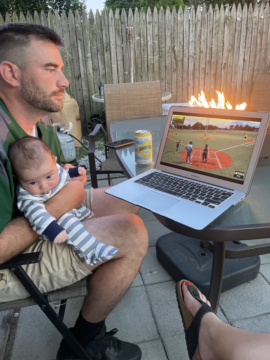 CoachMorinSMHS's tweet photo. Typical Friday night as a coach! Watching little sis coach her 12U Storm team! What an impressive win they had! #GoStorm #CoachFam #DadLife https://t.co/vUxx5rbAoo