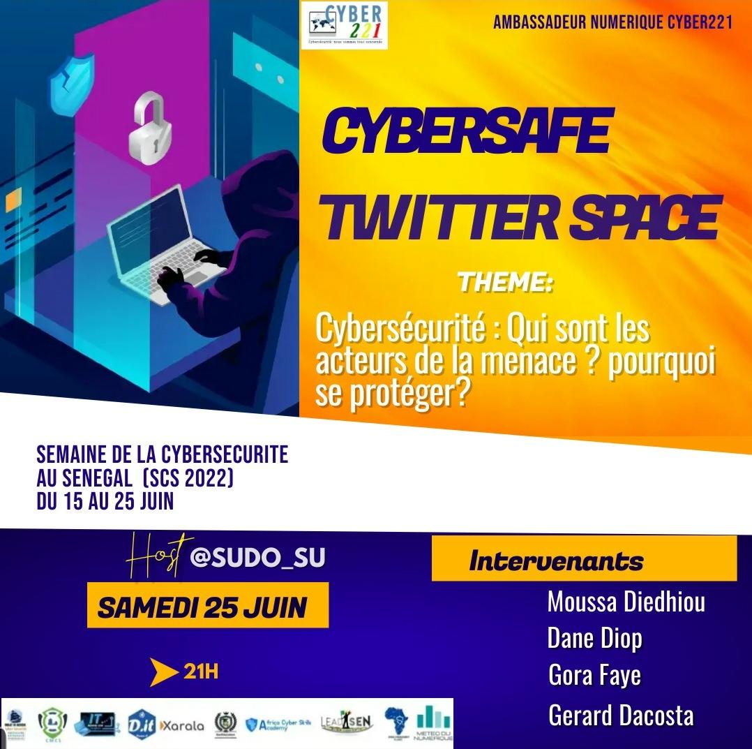 La cybersécurité est un sujet important qui devrait être sur le radar de tout le monde. 
x.com/i/spaces/1rmxP…
#kebetu #cyber221 #CyberKarangué