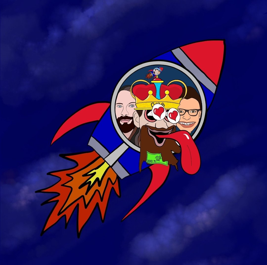Shiuniverse's tweet photo. AIRDROP!🚀

We got 10 #CaptainPopov from our partner @MoonMorons for you!😃 

One of those might be this one with IOBA loving heart eyes and tongue, crown, and Sønstebø beard with 300 Ti😎 

❤️Like
🔄Retweet
✅Follow @MoonMorons &amp; @Shiuniverse 
✍️Comment with your soonaverse name https://t.co/ydLndHA6oU