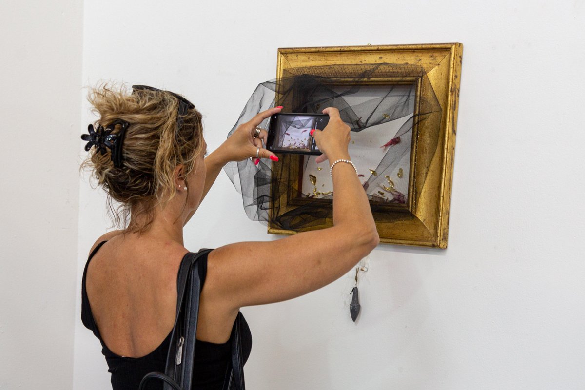 UrbanfestCA's tweet photo. Some more pictures of the opening of the group exhibition #LaMemoriadellAcqua hosted by #TemporaryStoring - #FondazioneBartoliFelter.
This is the first event of #CagliariUrbanfest, urban and visual arts festival created by @ac_asteras.
Keep following us❣️
📷 M. Frau https://t.co/CDUy13N9gK