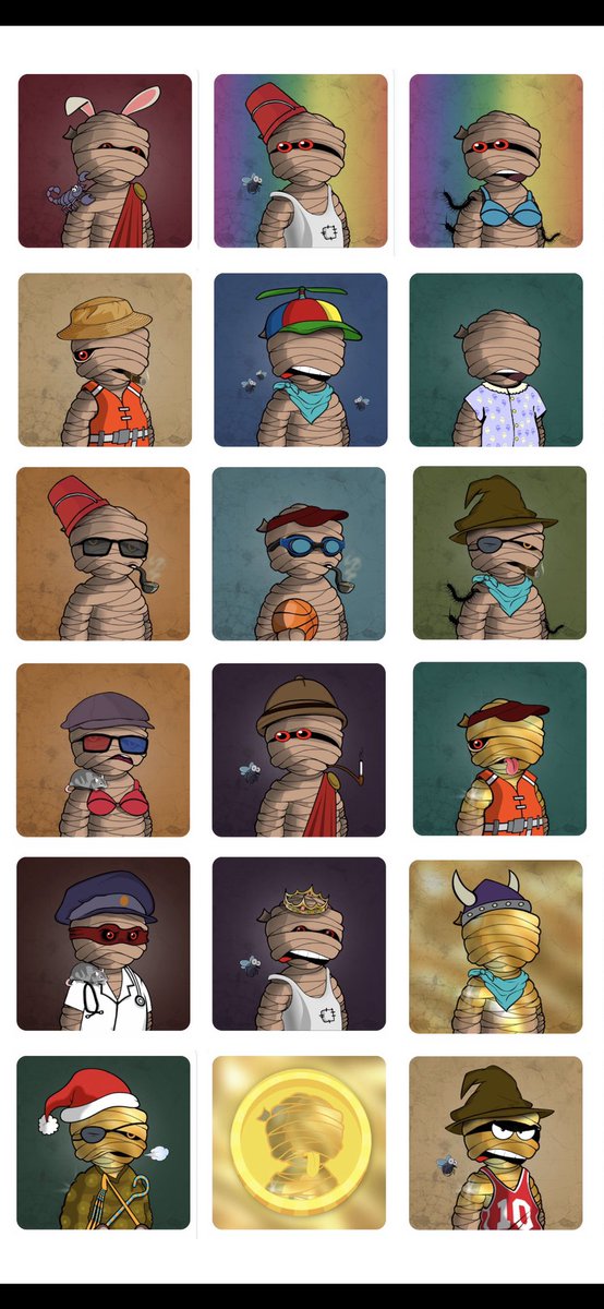 Our tomb ⚰️ is growing 🔥🔥🔥 you know what’s coming after that 🚀🚀🚀

Don’t miss this chance, mint your Mummy now 👇🏼
grumpymummynft.com/minting.html

#NFT #NFTs #NFTCommunity