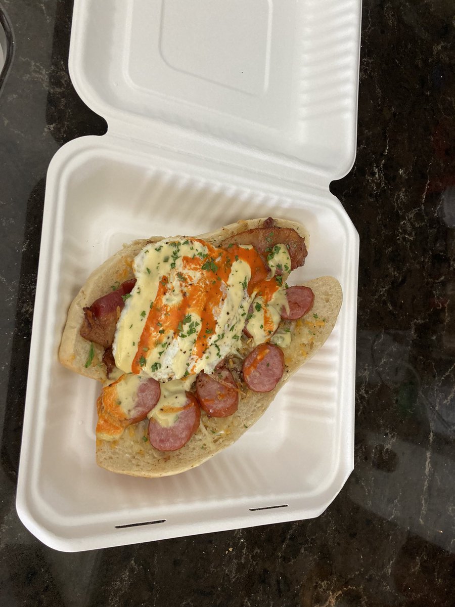 Turfguy16's tweet photo. Breakfast sandwich of all breakfast sandwiches. #chefboss https://t.co/5Ty9dBrP0y