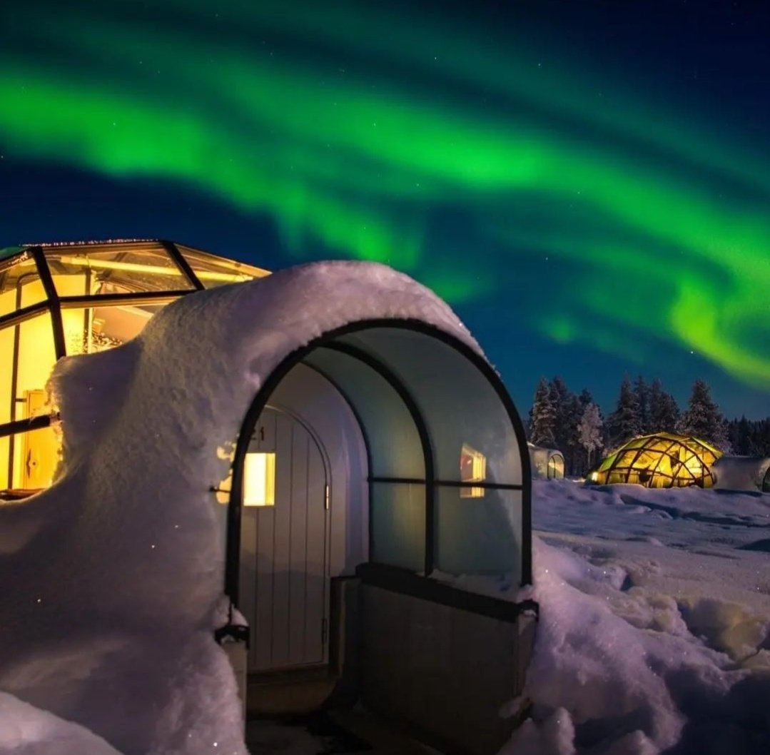 Kakslauttanen Arctic Resort, Лапландия, Финляндия