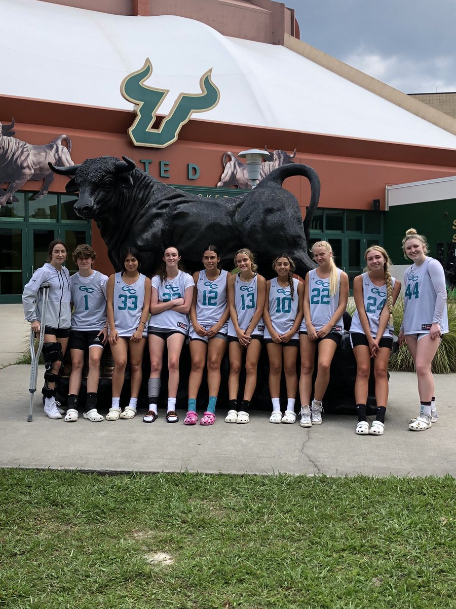 TY to @TampaWBB PG <a href="/mya_giusto/">juice 🍊</a>  for watching the new generation of Lady Sharks pick up a W over Tampa Prep at <a href="/USFWBB/">USF Women's Basketball</a> team camp.