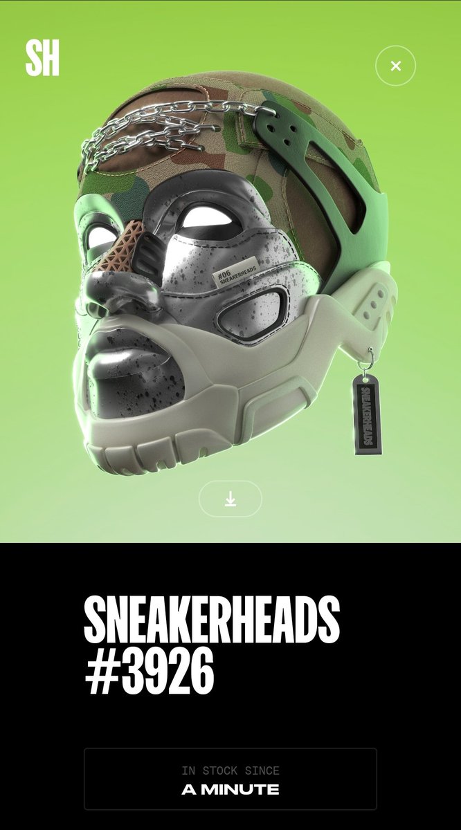 XofTony's tweet photo. π I just stocked my very first @sneakerheadsoff. π
π Stock yours using this link: https://t.co/sMn3hM9mpN
π Buy your Sneakerheads here: https://t.co/zPGocq3cBw
#Stocking #Staking #NFTs #NFTCommunity #SNKH #ETH #sneakerheads #fashion #art https://t.co/gtG3A3PyG8