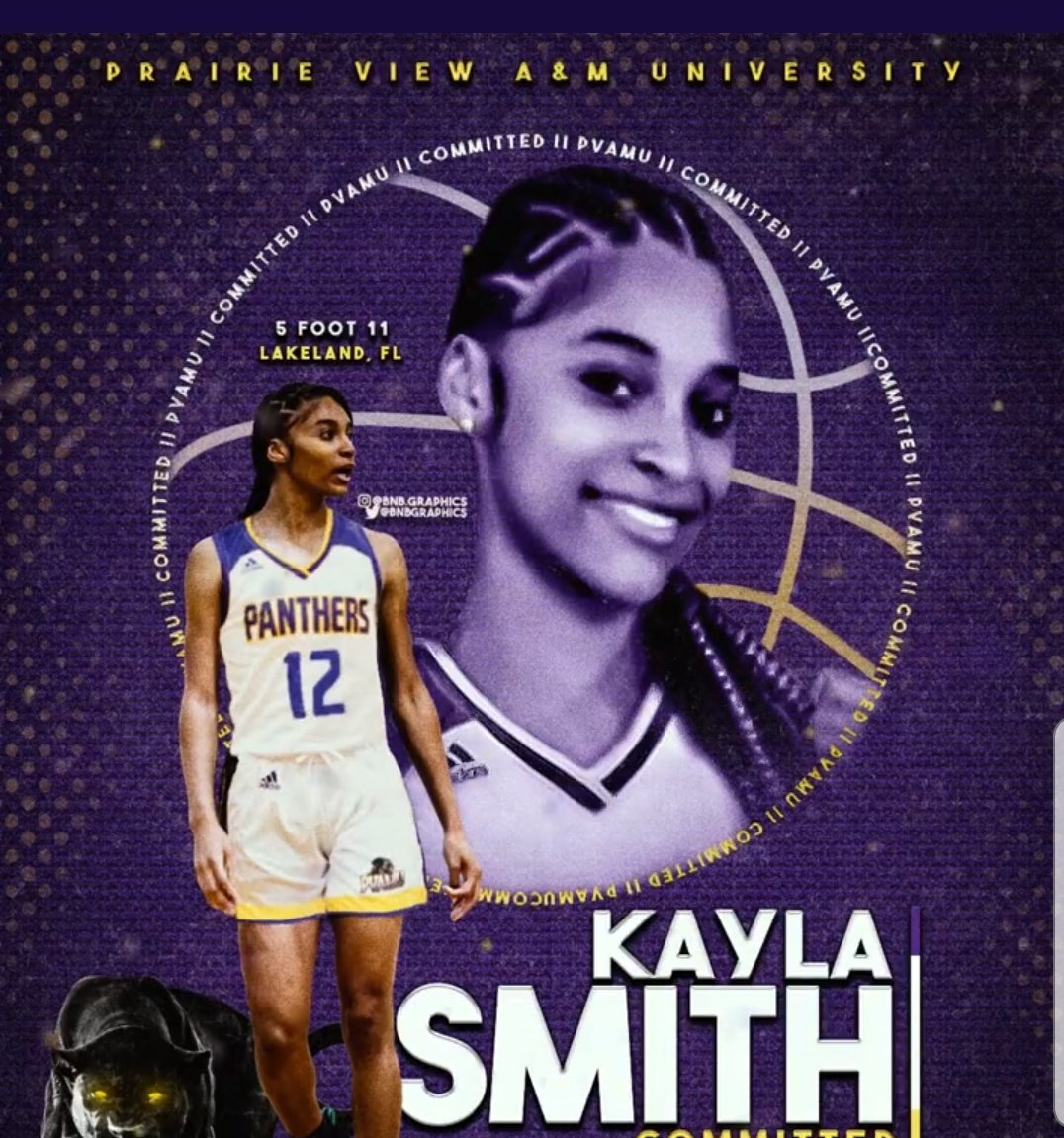 Kayla Smith from White Haven High School Florida has signed with Prairie View A&M University Lady Panthers Basketball https://t.co/RA7CNoDoXX