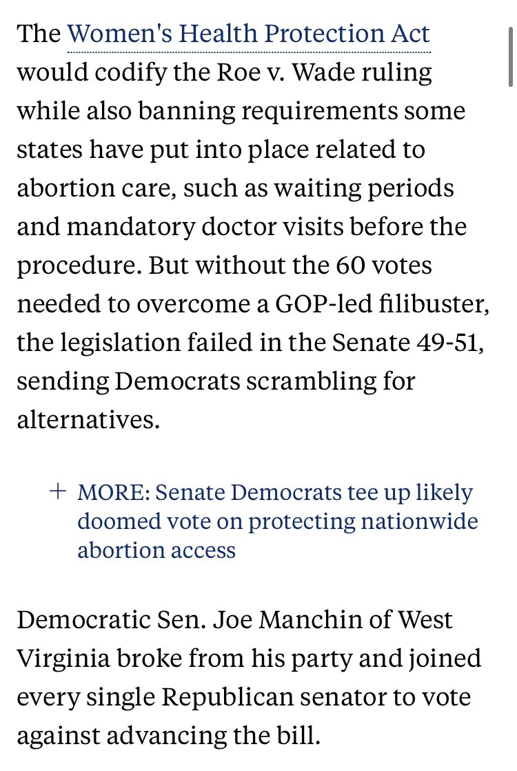 parkmcfield's tweet photo. @youareaurorable @MelaKatie @owens006 @EllenKurz you don’t need 50 votes (a simple majority), you need 60. the amount of misinformation out there is worrying. https://t.co/Lvbp9bH7aJ