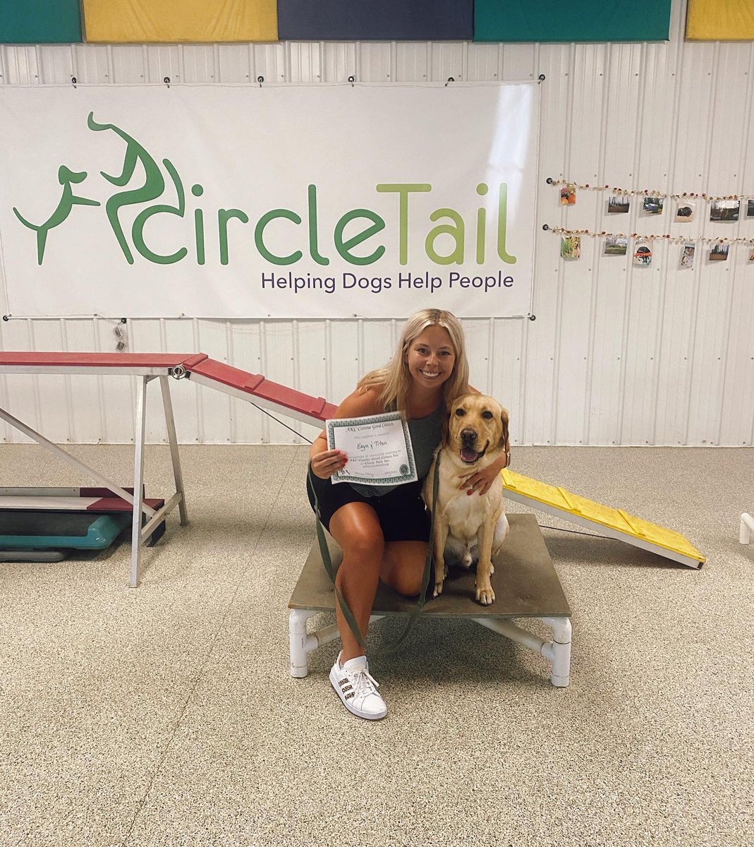 MissKramerSCSF's tweet photo. Titan passed his Canine Good Citizen test today!! He’s a certified good boy! #masonmoment #dogsofmason @circletail https://t.co/Js99jSWYjV