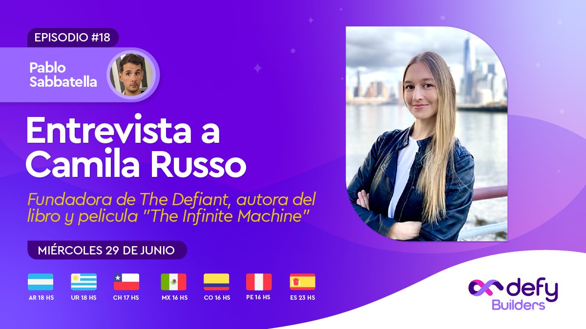 DefyBuilders's tweet photo. Este miércoles a las 18 hs en vivo por acá, atentos https://t.co/wvJBfSMAlh