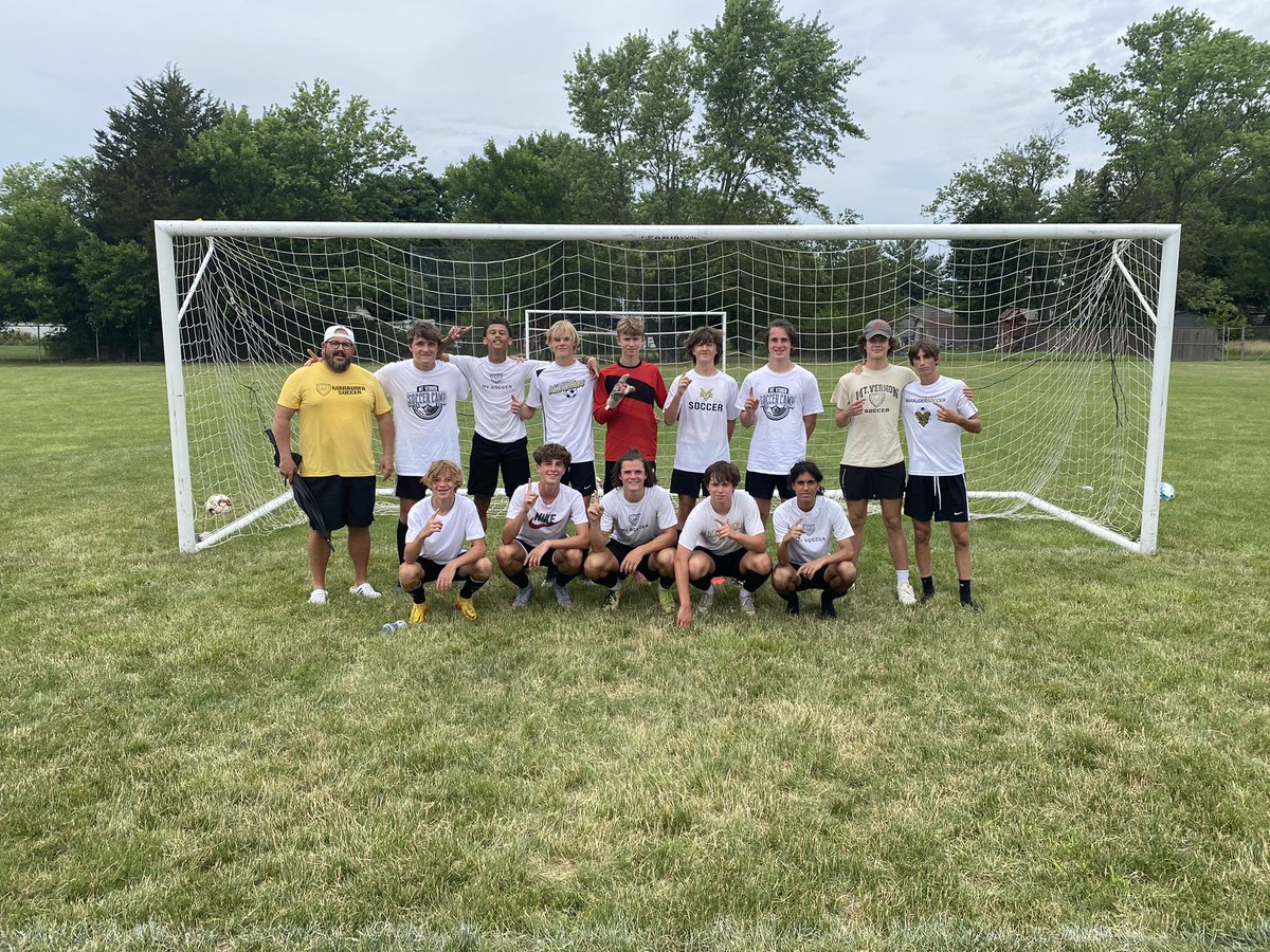 WCsoccer1's tweet photo. Another amazing 7v7 tournament hosted at WCHS! 8 teams participated this year and hopefully will continue to grow in the future. Great to have so many families and fans out all weekend watching some awesome soccer being played. Congrats to the winners (undefeated) Mt. Vernon! ⚽️ https://t.co/pDYWp7jlcV