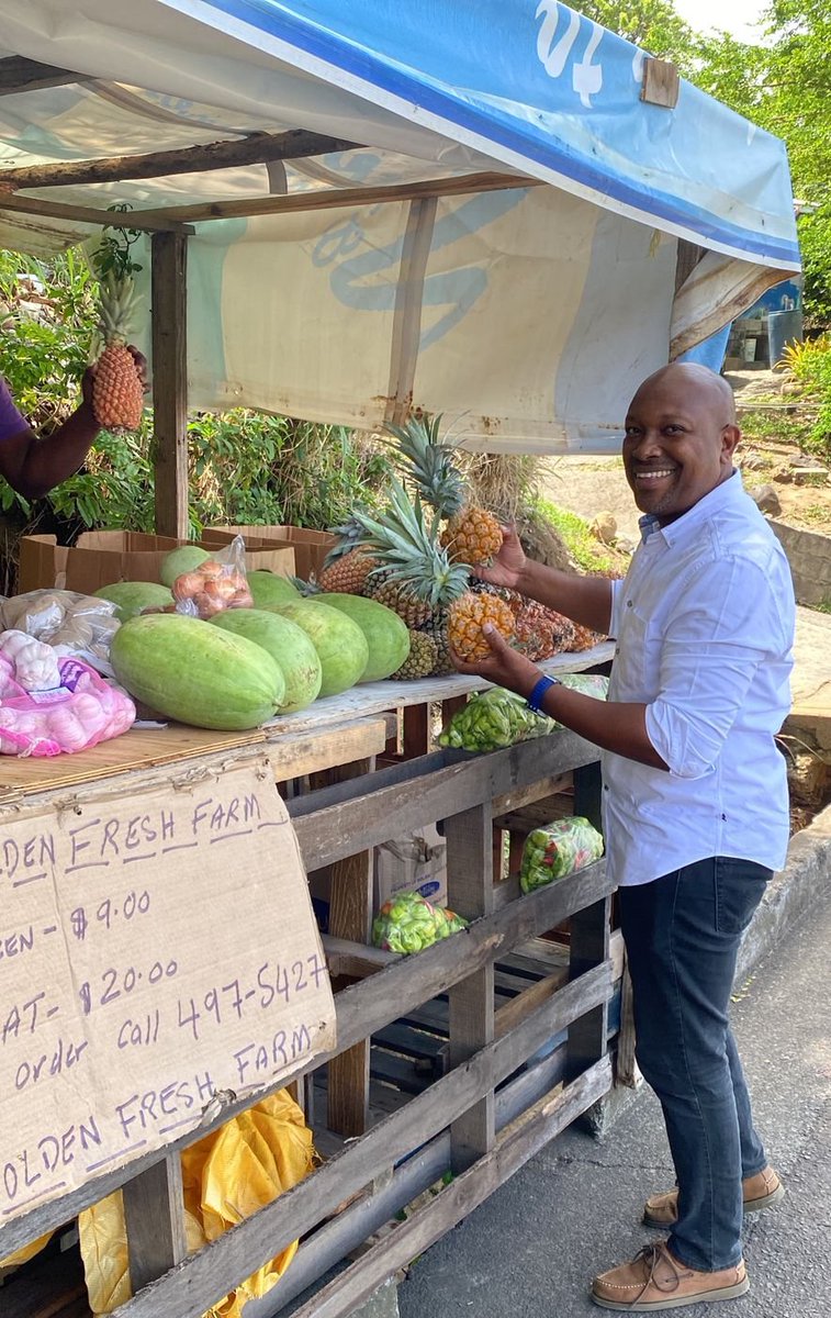 We outside buying local!