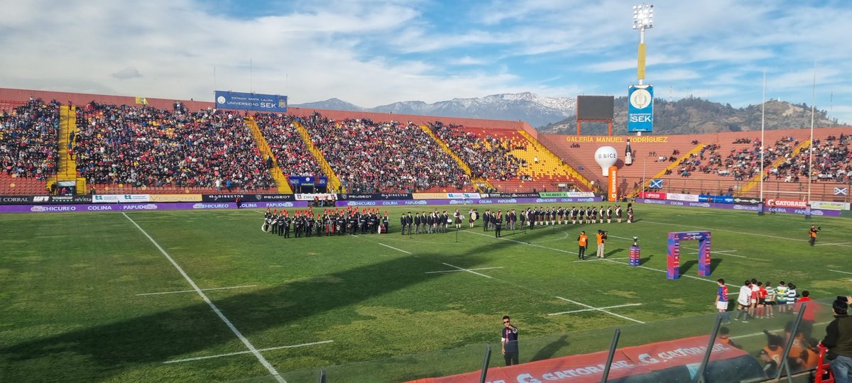 Ollie_Smithers's tweet photo. A new world record set at Santiago today, 17 minutes and 37 seconds of Scotland The Brave.
Where's Roy Castle when you need him?
#CHIvSCO #CHIvESC https://t.co/n9Weje2J7M