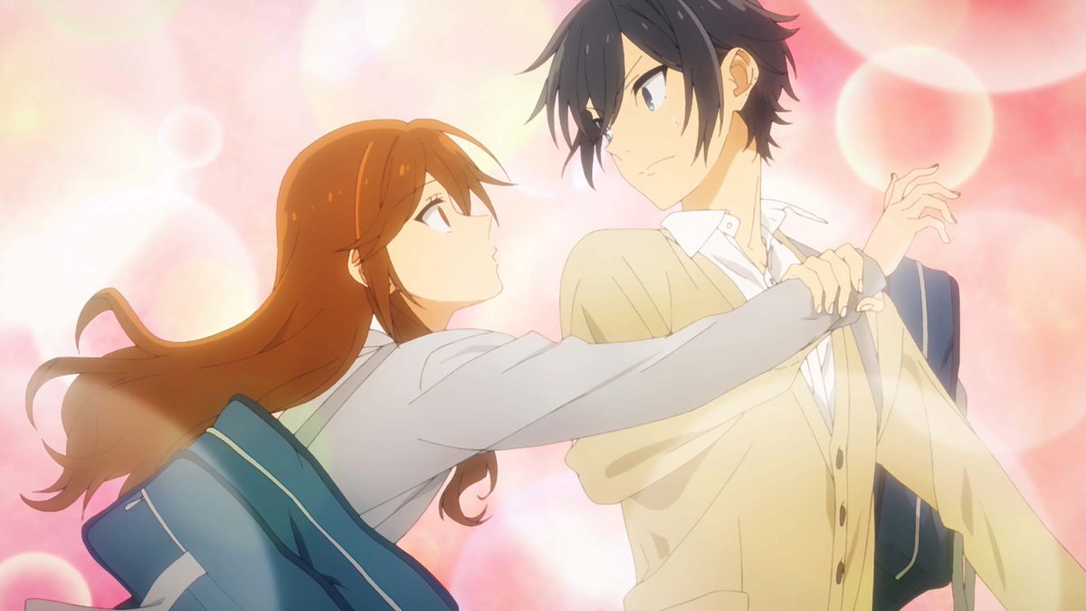 Crunchyroll's tweet photo. A modern love story 💕 (via Horimiya) https://t.co/ujDNgwlCj3