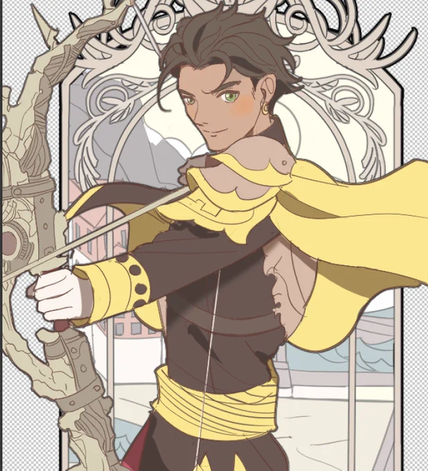 crops of an upcoming three hopes keychain set! preorders will be dropping sometime in july :> 