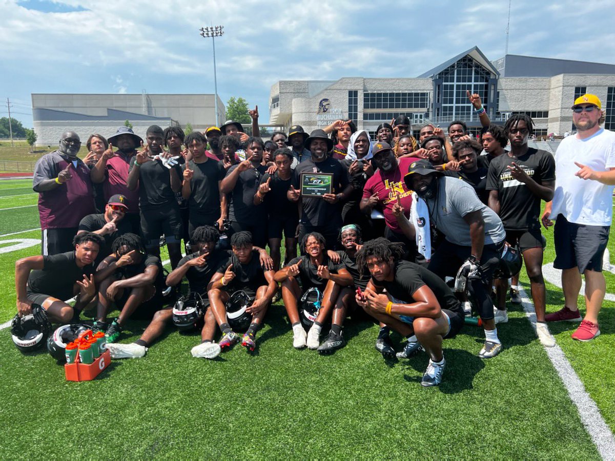 THECoachKdub's tweet photo. Another 7 on 7 championship win. Beat some great programs and coaches on the way to a big win over a tough Desmet team. For our God.

#DifferentBreed https://t.co/QzTrGv3RPE