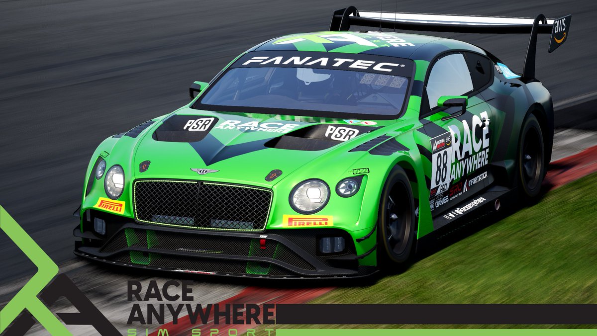 Race Anywhere Simsport takes a DOUBLE PODIUM in SRO GTWC America Round 3: Kyalami!!! 

Harry Spiers (<a href="/hspiers_/">Harry Spiers</a>) takes the Overall Pro class WIN!! 🏆🏆🏆

Renato Dornelles takes the Silver class P2! 🥈🥈🥈

#Esports #acc