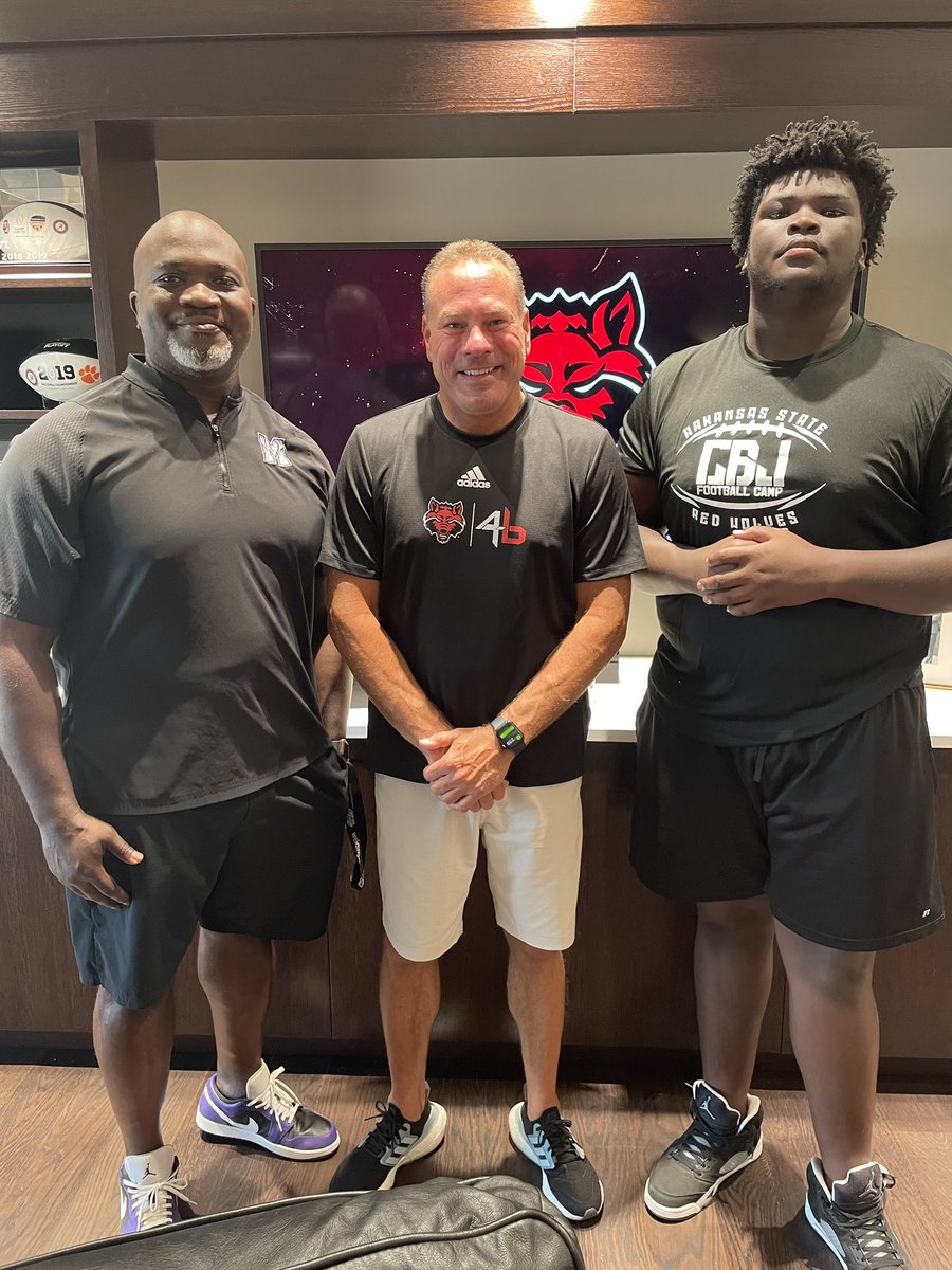 After a great camp and conversation with @CoachAKwon and @CoachButchJones BLESSED TO RECEIVE An OFFER FROM Arkansas State University @ChadSimmons_ @RivalsFriedman @CoachAbrams @coachswift64