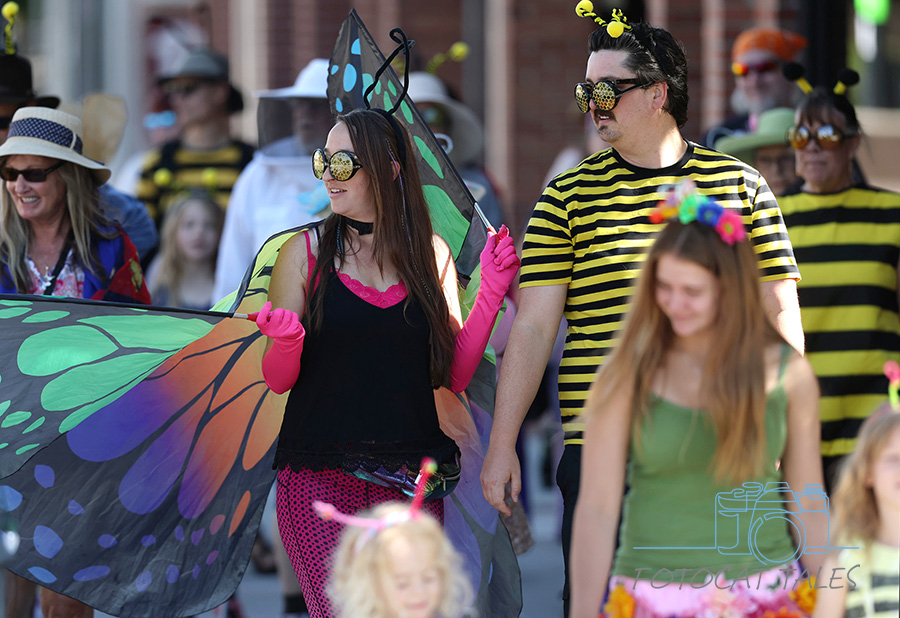 FotoCatTales's tweet photo. Carson's Bee City USA #76 celebrated Pollinator Month with a Pollinator Parade through downtown #CarsonCity for the photos of the day. https://t.co/au917yd163