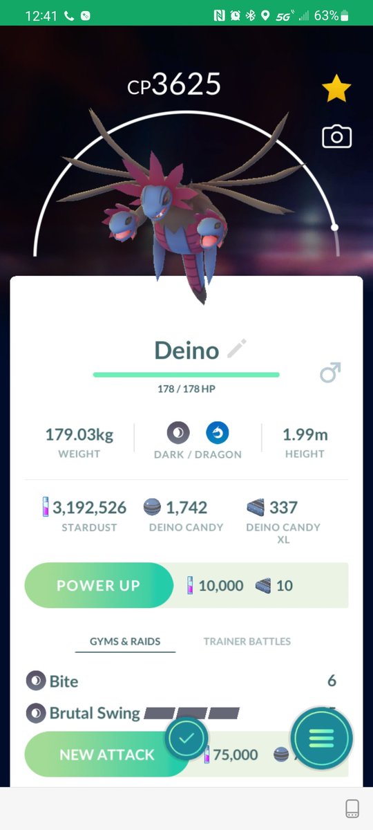 mcliff35's tweet photo. Maxed out #PokemonGO #PokemonGOCommunityDay #PoGO #hundo https://t.co/Kig5FxRUfq