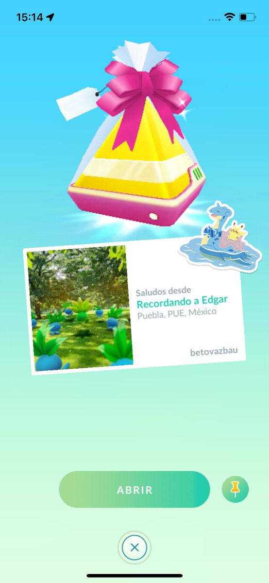 MorritaPokemon's tweet photo. In the memory of Edgar Tello.
Who unfortunately passed during a robbery attempt on the last #CommunityDay 

Thank you @PokemonGoAppLA ! It is a beautiful way to keep him alive.

Que gran tributo a Edgar. En la pokestop aparece la cuenta de apoyo! Que gran comunidad! https://t.co/LXT0Gkzu6e