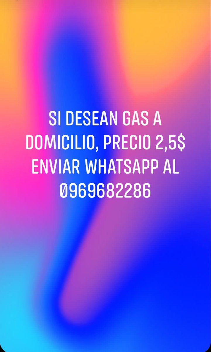 AlboSpider's tweet image. Gas a domicilio en la ciudad de Quito. Info por WhatsApp. Su ayuda compartiendo #QuitoSolidario #Entregas