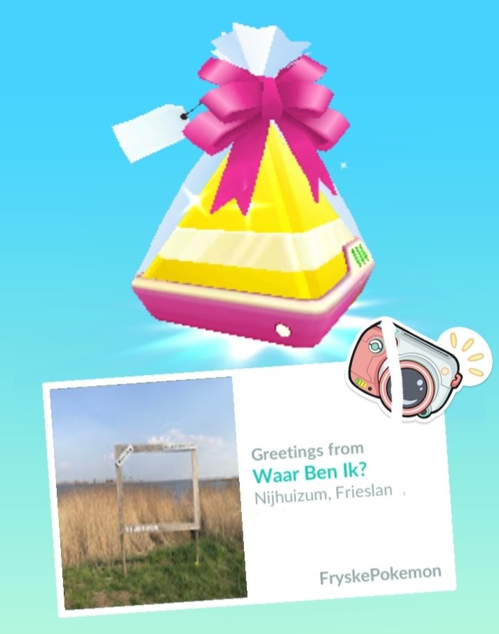 FryskePokemon's tweet photo. Where Am I❔ 🖼 Nijhuzum, Fryslân  ❤ #PokemonGO #fotoframe #mienskip https://t.co/hLWvSiYBVm