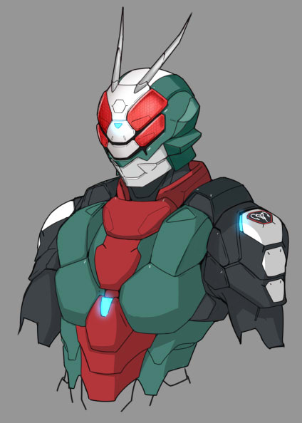 新一号アレンジ的なラクガキ 