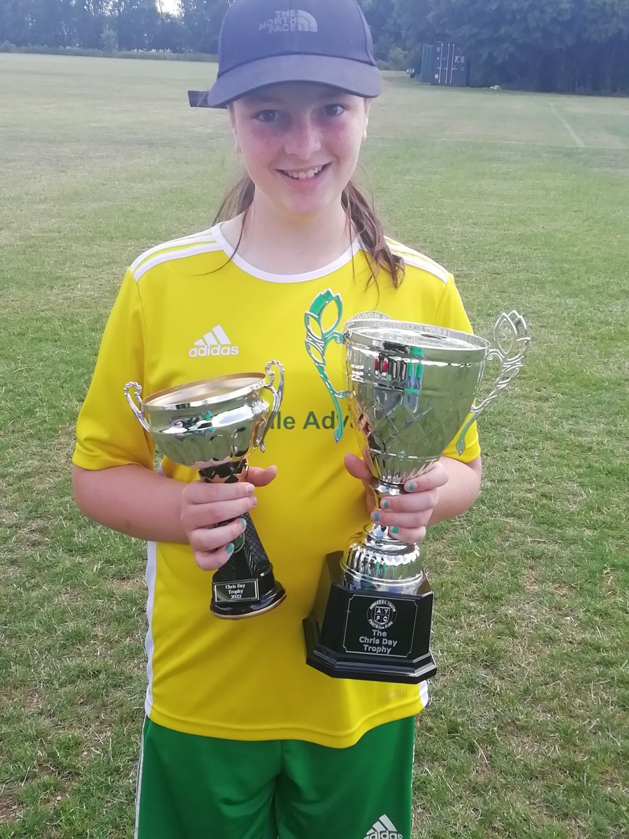Susanclaridgea1's tweet photo. Well done Charlotte winning the club Chris day trophy today at end of season presentation https://t.co/TFKt8ZarS3
