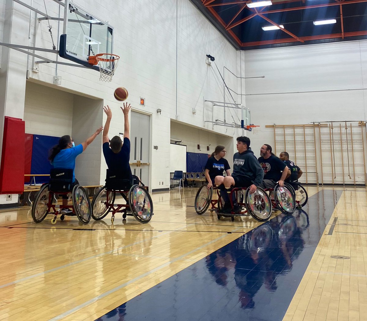 It’s Wheelchair basketball try-day at <a href="/BrockUniversity/">Brock University</a>! 🏀 Our athletes are ready to show you the ropes. Happy Saturday ☀️👏🏼 <a href="/BrockRecreation/">Brock Recreation</a>